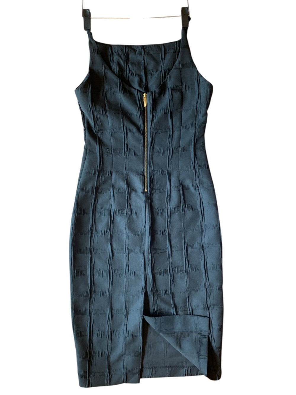 Donna Karan New York Textured Sheath Dress Size 2 Black Minimalist Capsule NWT - Picture 9 of 16